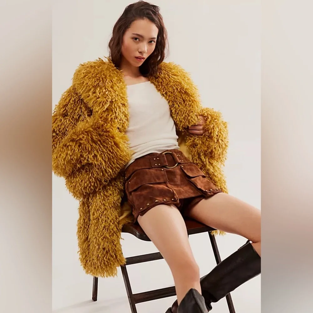 Free People Stargazer Fur Jacket - Picture 16 of 16